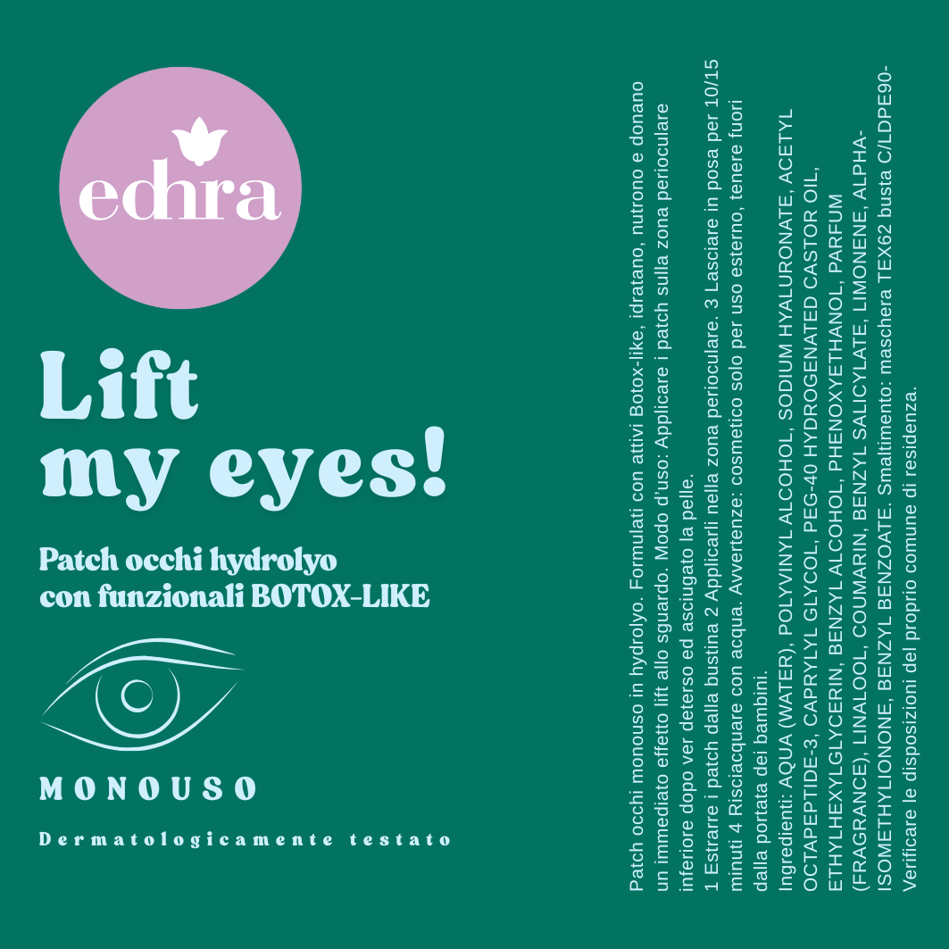 Lift My Eyes! Patch occhi Hydrolyo